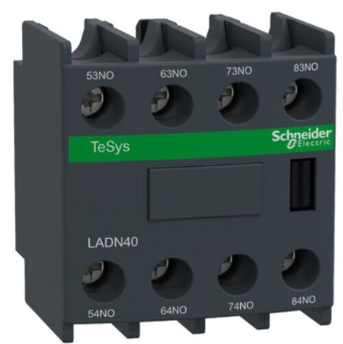 Блок допоміжних контактів LADN40 4 10 A АЛЕ 690 V AC для контакторів LC1D, LC1F та реле керування CAD Schneider Electric LADN40