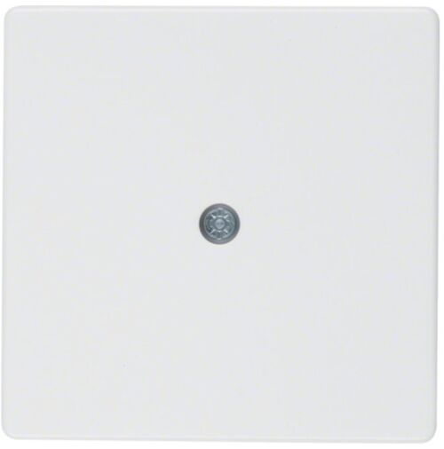 Центральна пластина для кабельного виходу Berker Q.1/Q.3/Q.7/Q.9, полярний білий оксамит 10196089