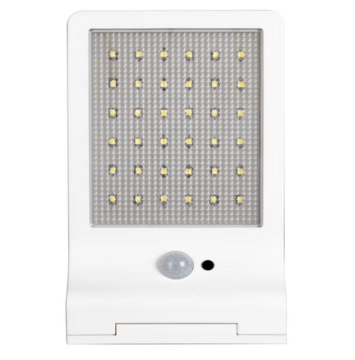 DOORLED SOLAR WT LEDV 3 Вт 320 лм Белый Уличный светодиодный светильник на солнечных батареях + датчик движения + дневного света. Зарядка аккумулятора через солнечную панель IP44 фото 1