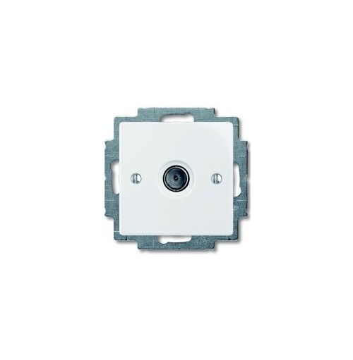 1743-01-94-507 Розетка TV комплект Basic 55 цвет-белый ABB