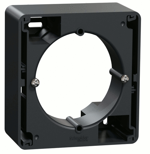 Коробка для внешнего монтажа одиночная Sedna Design (Черный)