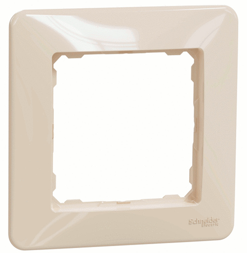 Рамка 1-местная, Sedna Design (Бежевый)