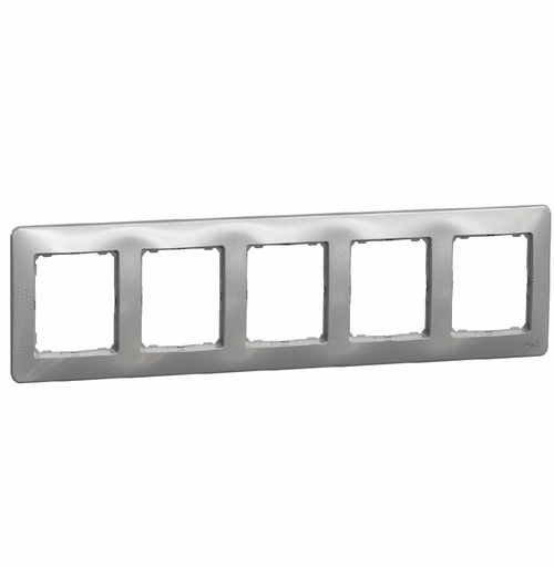 Рамка 5-місна, Sedna Design (алюміній)