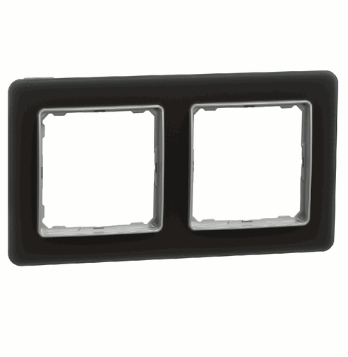 Рамка 2-местная, Sedna Elements (Стекло Матовый)