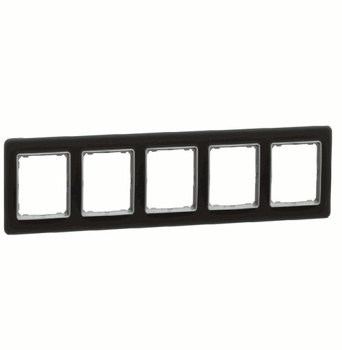 Рамка 5-местная, Sedna Elements (Стекло Матовый)