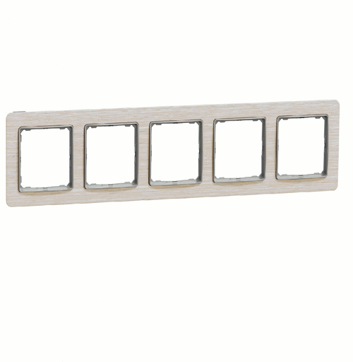 Рамка 5-місна, Sedna Elements (береза)