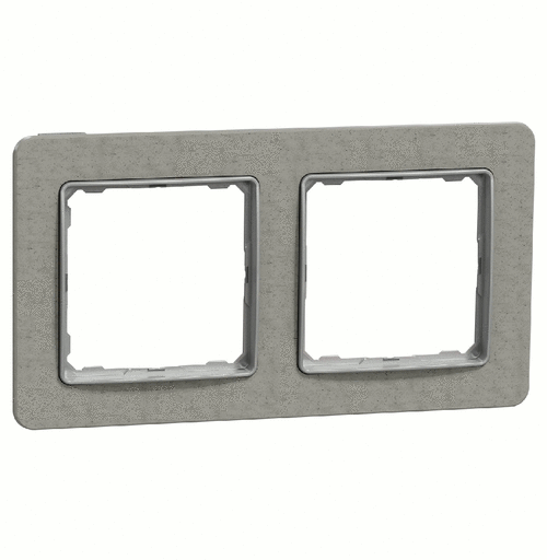 Рамка 2-місна, Sedna Elements (бетон)
