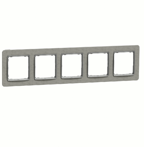 Рамка 5-місна, Sedna Elements (бетон)