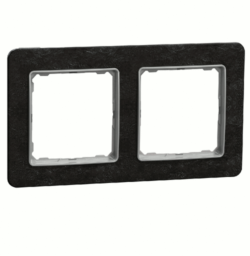 Рамка 2-местная, Sedna Elements (Камень)
