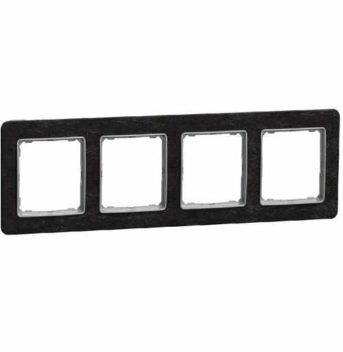 Рамка 4-местная, Sedna Elements (Камень)