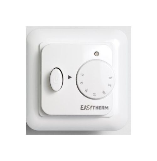 EASY MECH терморегулятор поворотный Easytherm 16А 3500Вт (белый) 195 V - 250 V AC  