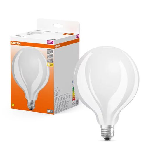 LED Лампа G125 150-17W/827 230V E27 LED Star Globe125 Frosted LEDVANCE