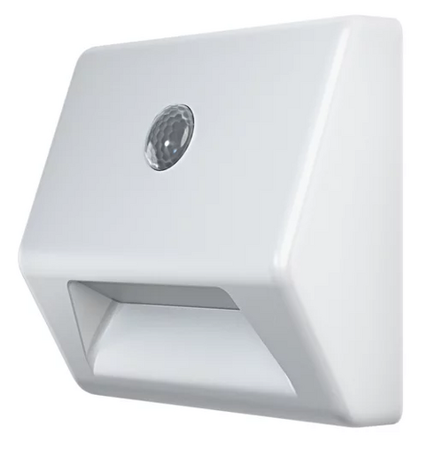 Ночник 0,25 Вт NIGHTLUX STAIR WT 4,5V 6XBLI1 LEDV для ступенек с сенсором 0,25 Вт белый 3 x 1.5 V AAA LEDVANCE фото 1
