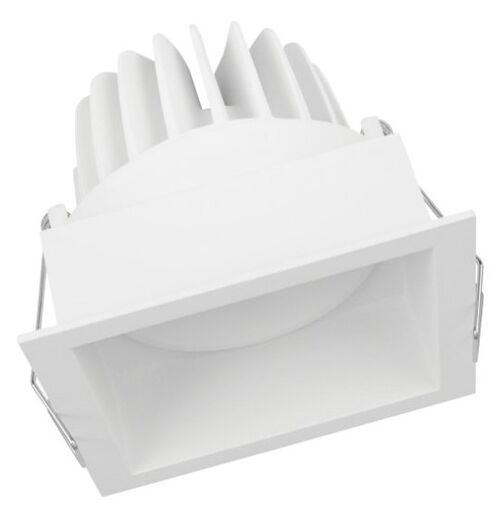 SP SQUARE DK ADJ 8W/3000K FL WT Вбудований точковий регульований світильник "квадрат" Ledvance