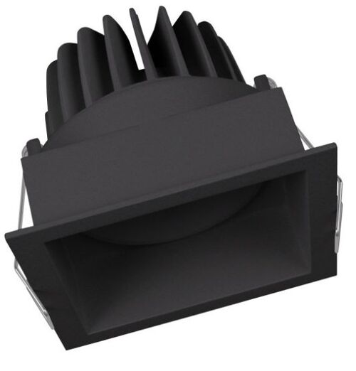 SP SQUARE DK ADJ 8W/3000K FL BK Встраиваемый точечный регулируемый светильник "квадрат" Ledvance