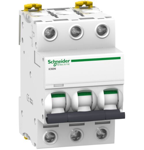 автоматичний вимикач iC60N 3P 25A B Schneider Electric A9F78325