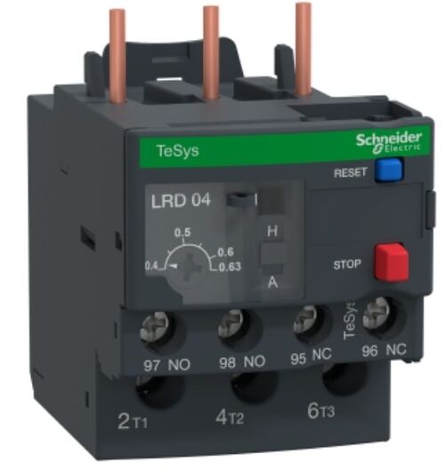 Тепловое реле перегрузки TeSys Deca 0,40A - 0,63A 690 V AC Schneider Electric