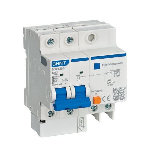 Диф.автомат NXBLE-63 1P+N 6kA 0.03A  "C" 40A CHINT Electrics