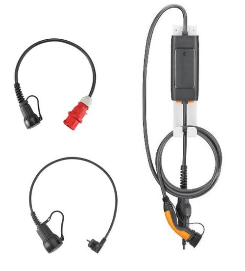 Зарядная станция с кабелем MOBILE CHARGING STATION Universal SET Type 2-CEE 11 кВт/2,3 кВт 16А/110-400 В (AC) 3-фазная + S  IP67 LAPP MOBILITY