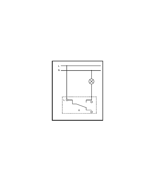 Проходной выключатель 1-клавшный Asfora Антрацит фото 1
