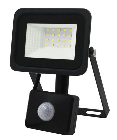Прожектор LFLT.68 30Вт 6400К 2850Lm IP65 чорний з сенсором руху ELMAR