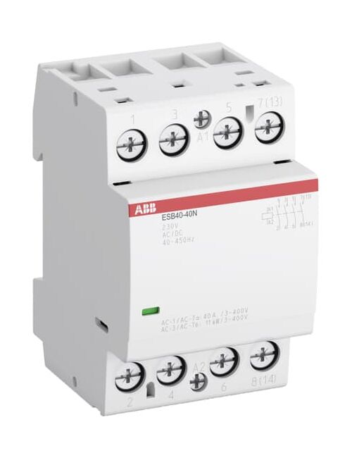 Контактор ABB ESB40-40N-06 40А 4НО 230В AC/DC