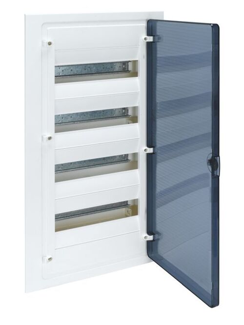 Щит накладной 36 мод. 3x12 ряда прозрачная дверца клеммами IP40 Golf Hager