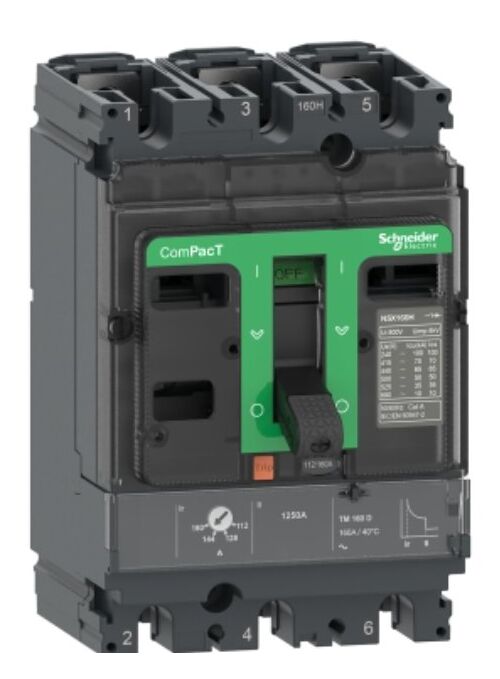 АВТОМАТИЧНИЙ ВИМИКАЧ  COMPACT NSX160F 36kA 3P3D 160A З РОЗЧІПЛЮВАЧЕМ TMD AC Schneider Electric