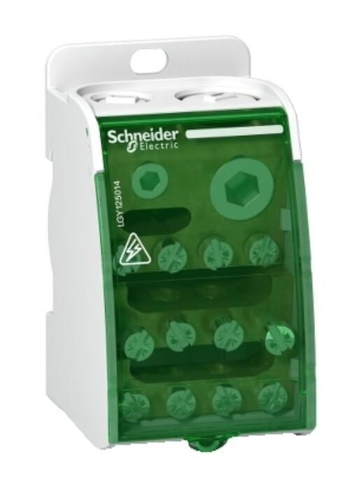 Распределительный блок 1-пол 250А 14 отверстий Schneider Electric