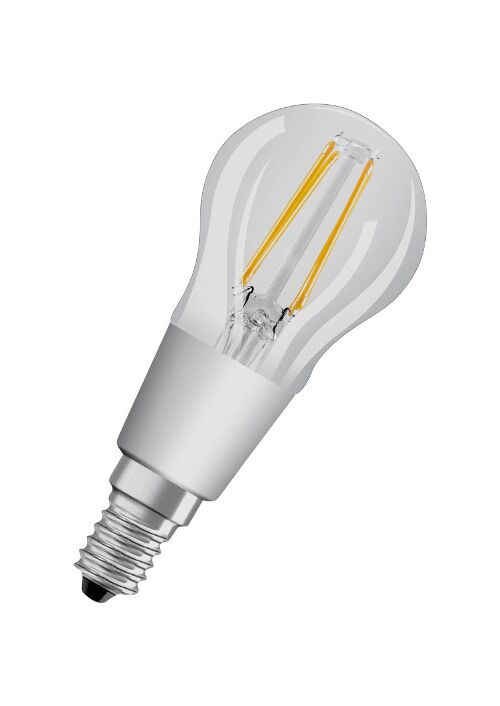 Светодиодная лампа LEDS CL P40GD 4,5W/827 230V FIL E14 OSRAM