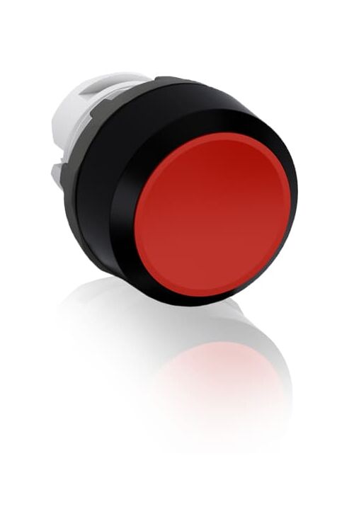 MP1-10R Головка кнопки без фіксації червона ABB