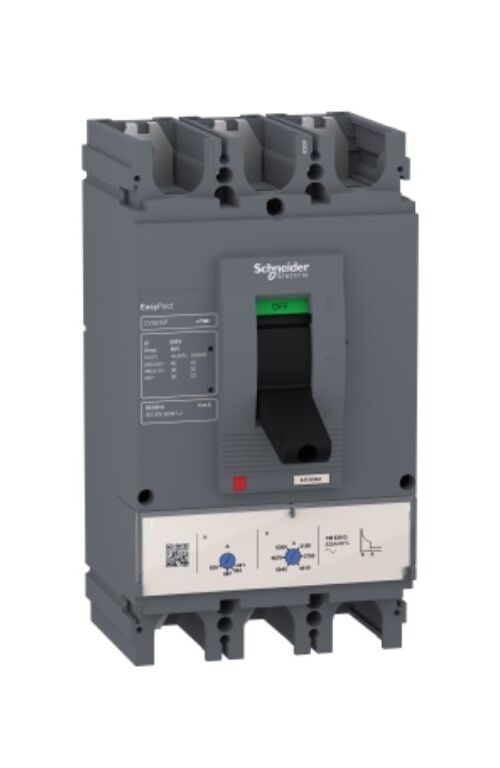 3-полюсний стаціонарний автоматичний вимикач 400А EASYPACT CVS400F TM400D 3P3D, 36kA Schneider Electric