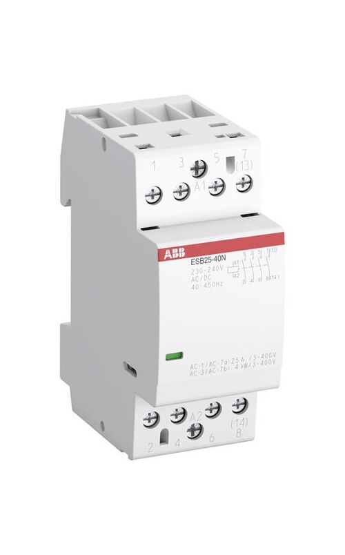 Контактор модульный ESB25-40N-06 25А 4Р