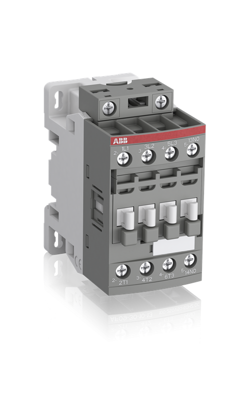 Контактор AF09-30-10-11 9А 4кВт(АС3 400В) 3Р доп. конт. 1н.o.  24..60 В AC/DC ABB