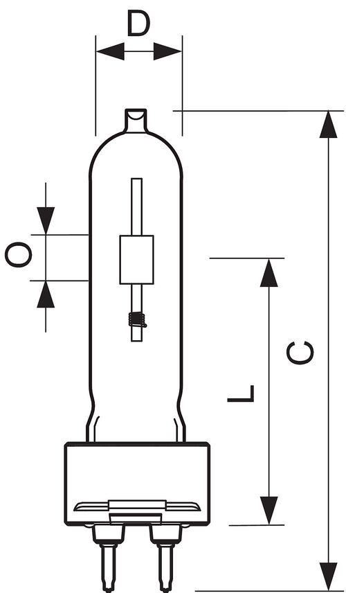 Металогалогенна лампа PHILIPS MASTERColour CDM-T Elite 70W/930 G12 фото 1