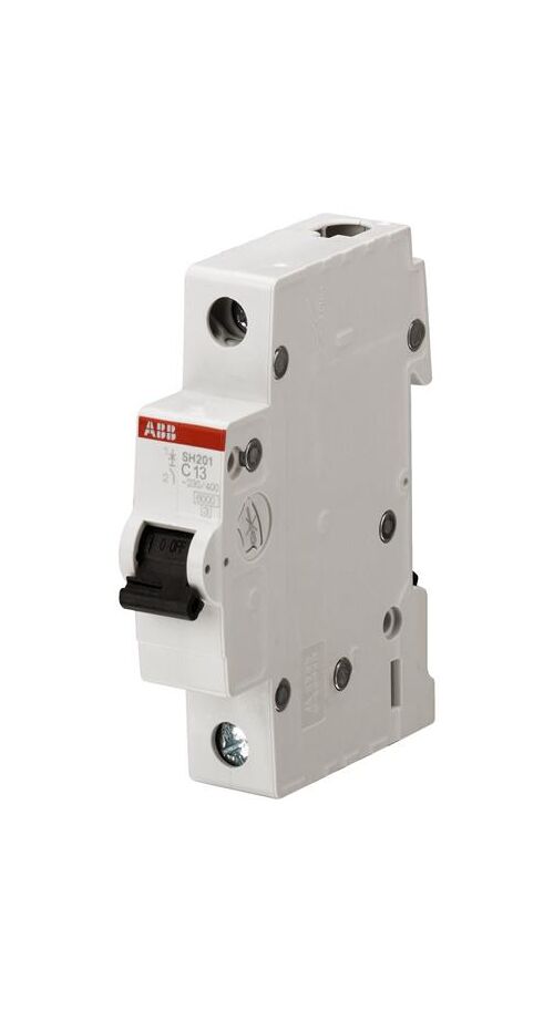 Автоматический выключатель SH201-C63 1P 63А С 6kA ABB
