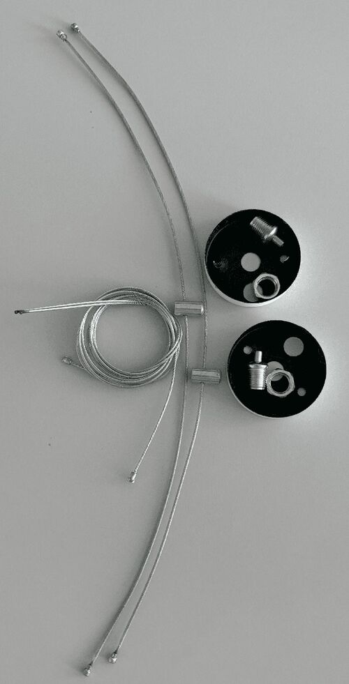 Основа кріплення трос (білий) 1100 mm для OLL Elmar фото 1