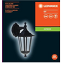 ECO Lantern Classic ALU Down E27 60 Вт IP44 Уличное бра на фасад коттеджа Алюминий легированный чорний LEDVANCE