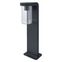 ENDURA Classic Cascade 50cm Post E27 Clear IP44 Светильник парковий Столбик стекло/алюминий LEDVANCE