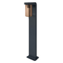 ENDURA Classic Cascade 80cm Post E27 Amber IP44 Светильник парковий Столбик янтарь стекло/алюминий LEDVANCE