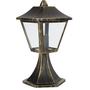 ENDURA CLASSIC Tradition 33CM ALU E27 GD Столбик: Светильник на улицу IP44, Дворики, Балконы, Дорожки: алюминиевый корпус "Черное золото" LEDVANCE