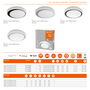 SMART + Wifi Orbis Moon Gray 380mm 3000...6500 К TW GR 4058075486409 LEDVANCE фото 4