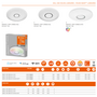 SMART+ Wifi Orbis Kite White 340mm RGB + TW 18 W 2700-6500 К 4058075495685 LEDVANCE фото 3