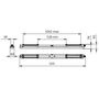 Водонепроникний світильник Philips WT120C G2 LED40S/840 PSU L1200 4000 лм, 4000К IP65 IK08 220–240В CoreLine фото 9