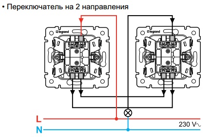 Схема подключения Выключателя одноклавишного проходного Valena (алюминий) : электромаркет интернет-магазин ELMAR Украина Схема подключения Выключателя одноклавишного проходного Valena (алюминий) : электромаркет интернет-магазин ELMAR Украина