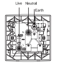 Розетка BS с 1 гнездом Розетка BS с 1 гнездом