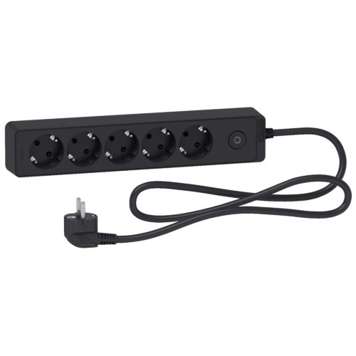 Удлинитель на 5 розеток 1.5 м Schneider Electric