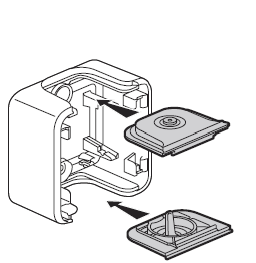 Рис. 4 Извлечение монтажных мембран из корпуса. Lergand Quteo монтажные мембраны : интернет-магазин Elmar Украина